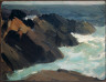 Hopper, Edward / (Rocks and Swirling Water) / (1916)-(1919)