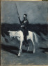 Hopper, Edward / (Don Quixote on Horseback) / ca. 1902-1904