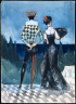 Hopper, Edward / (Harlequin and Lady in Evening Dress) / ca. 1900