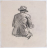 Hopper, Edward / Study for Nighthawks / (1942)