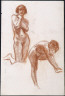 Edward Hopper / (two nudes) / ca. 1920