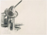 Edward Hopper / (Hopper's hat on his etching press) / No Date Available