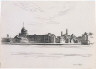 Hopper, Edward / Study for Blackwell's Island / (1928)