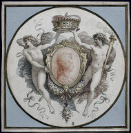 Portrait of a Lady with an Elaborate Cartouche