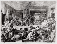 An Election Entertainment, Plate I
