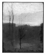 Landscape with Bare Trees and Coastline
