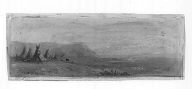 Western Landscape with Tepees