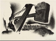 Steam Shovel in Desert, Tajikistan