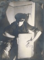 Self-Portrait with Kulagina for Socialistic Construction