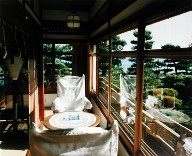 In the Taisho Emperor's Room at the Futamikan, Futamigaura, Japan, from the portfolio Map of the East