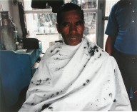 In a Barber Shop, North Sumatra, Indonesia, from the portfolio Map of the East