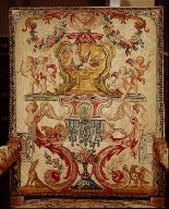 One of a set of Needlepoint Covers