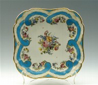 soft-paste porcelain fruit dish