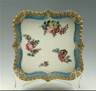 Sévres soft-paste porcelain tray