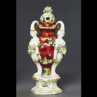 PERFUME VASE (one of a pair)
