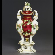 PERFUME VASE (one of a pair)