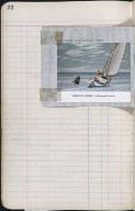 Artist's ledger - Book II: loose clipping of GROUND SWELL between pp. 32-33