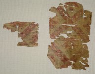 Silk Fragments with Palmette Blossoms