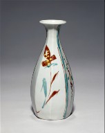 Vase with Plant Designs