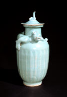 Longquan Tiger Vase with Swan Cover
