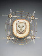 Mask depicting a bear spirit