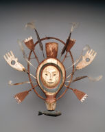 Mask with seal or sea otter spirit