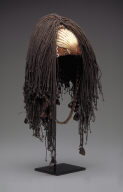 Wig-form hat