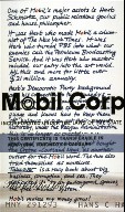 Upstairs at Mobil: Musings of a Shareholder #10