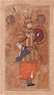 Portrait of a Warrior in Armor