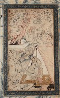 A Lady Suckling a Baby Under a Tent