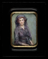 Miss Clementine Dalcour in Mourning