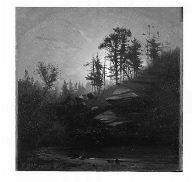 Moonlit Mountainside
