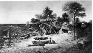 View on the Italian Coast near Naples