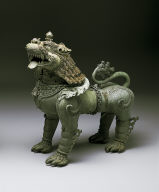 Guardian lion (one of a pair)