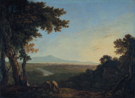 A Distant View of Rome from Monte Mario
