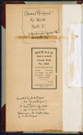 Artist's ledger - Book I: frontispiece