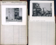 Artist's ledger - Book I: P. 27 (includes clipping of LONELY HOUSE)