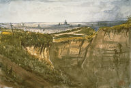 Vue de Paris, prise à Meuden
