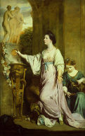 Lady Sarah Bunbury Sacrificing to the Graces