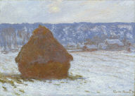 Stack of Wheat (Snow Effect, Overcast Day)