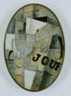 Still Life with Glass, Dice, Newspaper and Playing Card