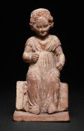 Statuette of a Seated Girl
