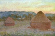 Stacks of Wheat (End of Day, Autumn)