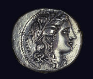 Coin Showing Persephone ('Kore')