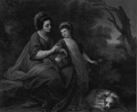 Mrs. Hugh Morgan and Her Daughter