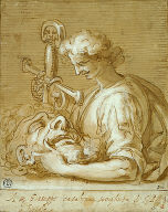 David with Goliath's Head and Sword
