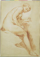 Seated Female Nude