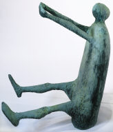 Seated Woman with Arms Extended