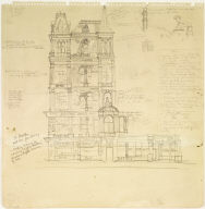 Working Drawing for painting 'Office Building'