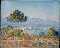 Antibes Seen from the Plateau Notre-Dame